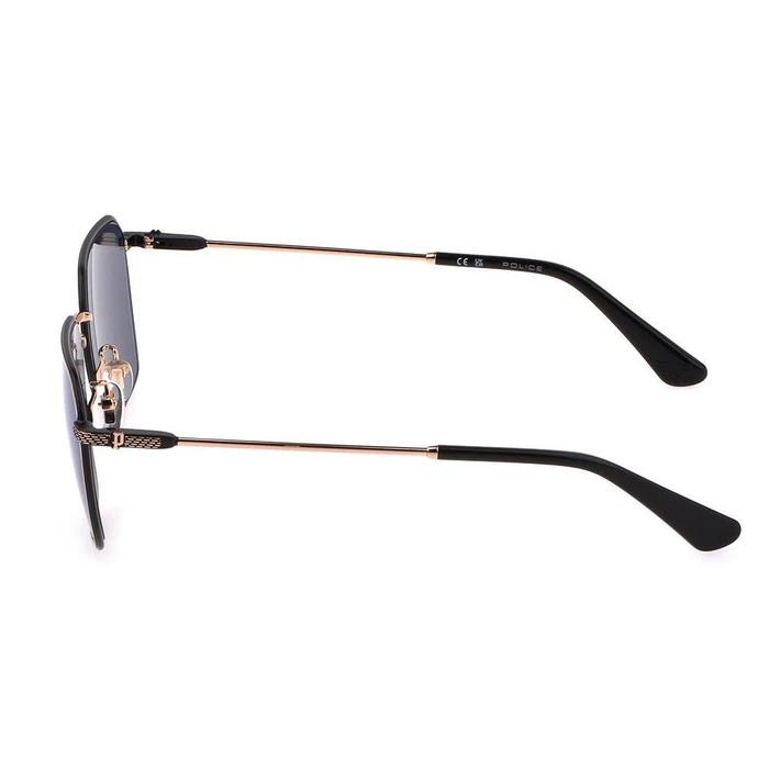 Police Unisex Γυαλιά Ηλίου με Χρυσό Μεταλλικό Σκελετό και Μπλε Καθρέφτη Φακό SPLL84 300B