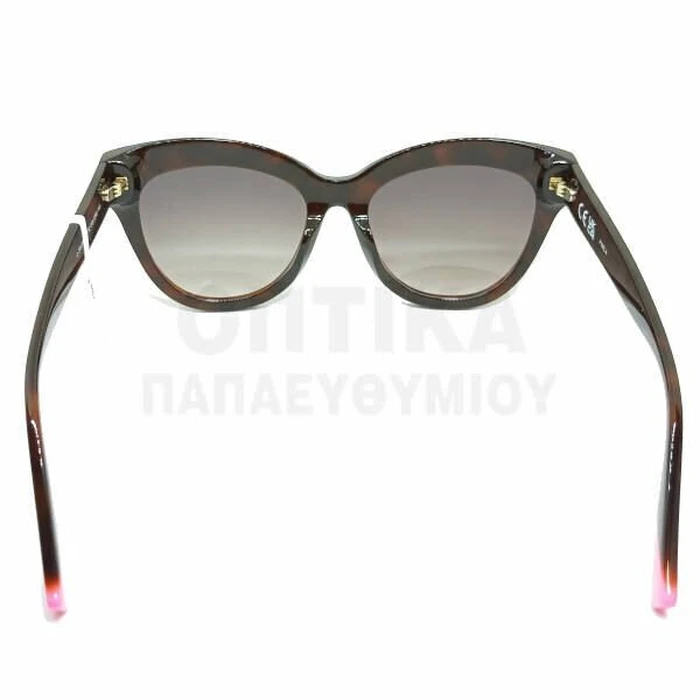 Furla Γυναικεία Γυαλιά Ηλίου με Καφέ Ταρταρούγα Κοκκάλινο Σκελετό και Γκρι Ντεγκραντέ Φακό SFU780 0752
