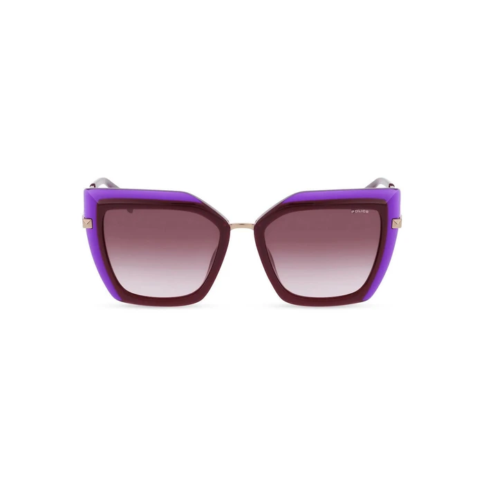 Police Γυναικεία Γυαλιά Ηλίου με Μπορντό Μεταλλικό Σκελετό και Μπορντό Φακό SPLP43 09F5