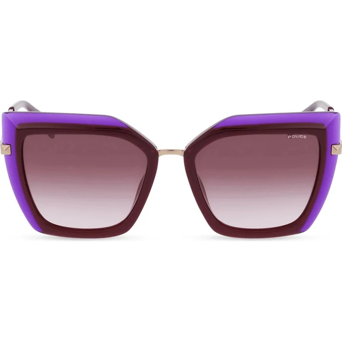 Police Γυναικεία Γυαλιά Ηλίου με Μπορντό Μεταλλικό Σκελετό και Μπορντό Φακό SPLP43 09F5
