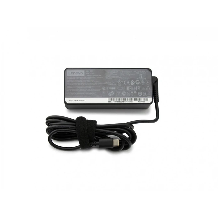 Καθολικός φορτιστής μπαταριών Lenovo USB-C 65W AC Travel Adapter GX20P92529