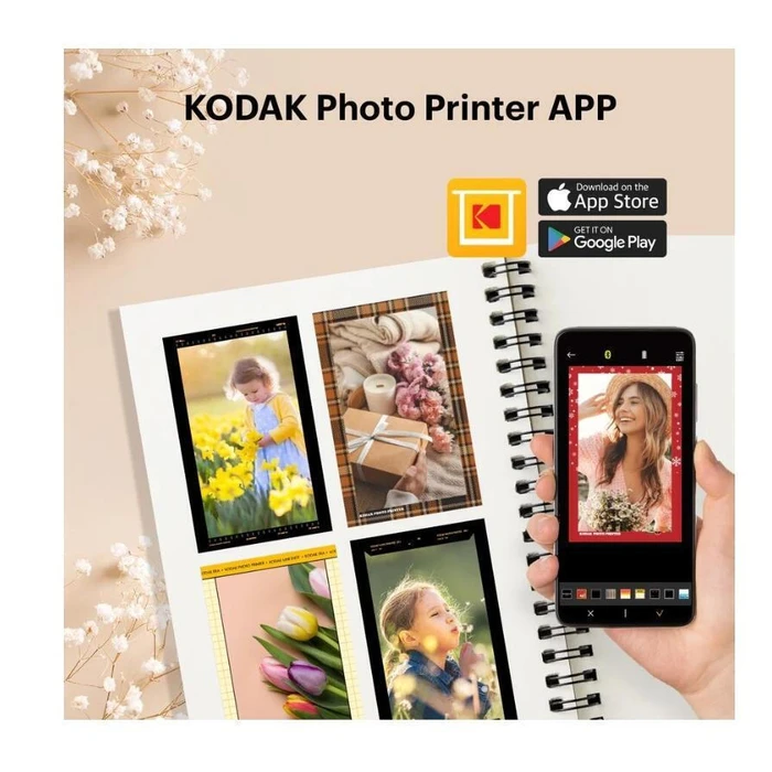 Kodak Mini Shot 2 Instant Φωτογραφική Μηχανή + 8 Sheets Retro