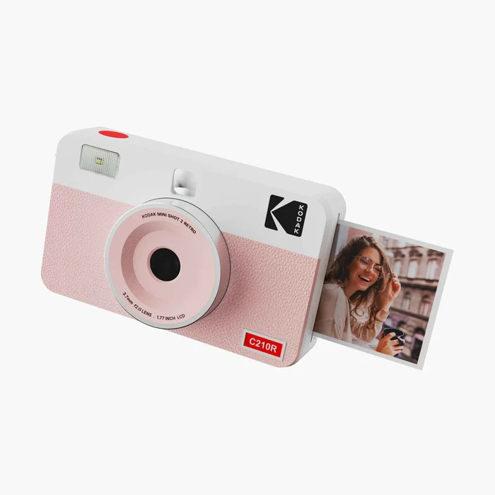 Kodak Mini Shot 2 Instant Φωτογραφική Μηχανή + 8 Sheets Retro