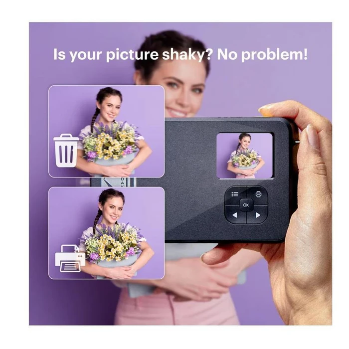 Kodak Mini Shot 2 Instant Φωτογραφική Μηχανή + 8 Sheets Retro