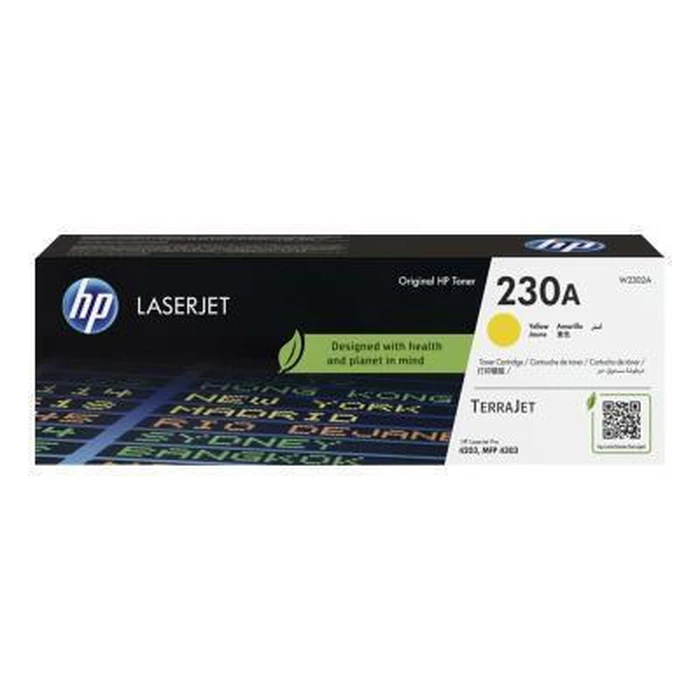 HP 230A Genuine Yellow Laser Printer Toner 1800 Pages (W2302A)