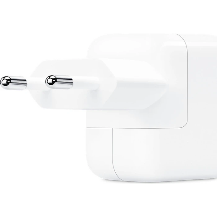 Apple Φορτιστής Τοίχου USB-A 12W Λευκός (MGN03ZM/A)