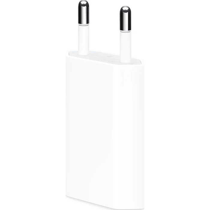 Apple Φορτιστής Τοίχου USB-A 5W Λευκός (MGN13ZM/A)