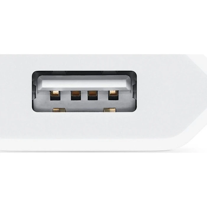 Apple Φορτιστής Τοίχου USB-A 5W Λευκός (MGN13ZM/A)