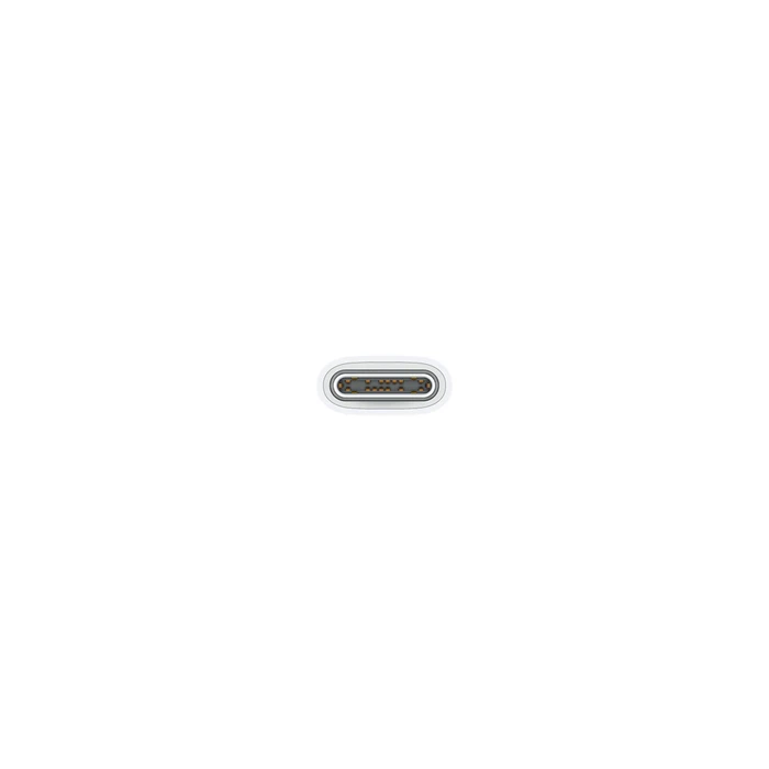 Apple πλεκτό καλώδιο USB-C σε USB-C 60W 1μ Λευκό (MQKJ3ZM/A)