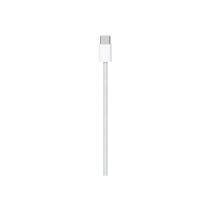 Apple πλεκτό καλώδιο USB-C σε USB-C 60W 1μ Λευκό (MQKJ3ZM/A)