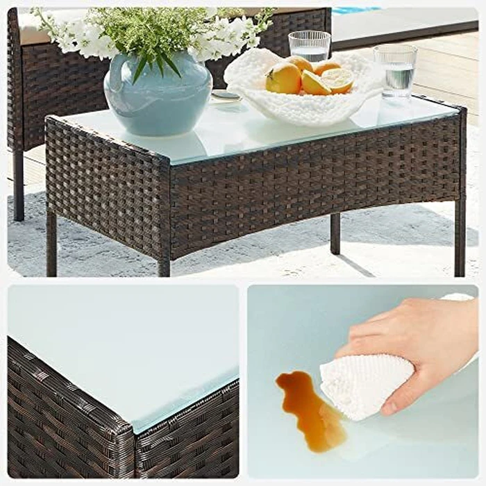 Songmics Έπιπλα Μπαλκονιού Lounge Set (GGF004K05) (SNGGGF004K05)