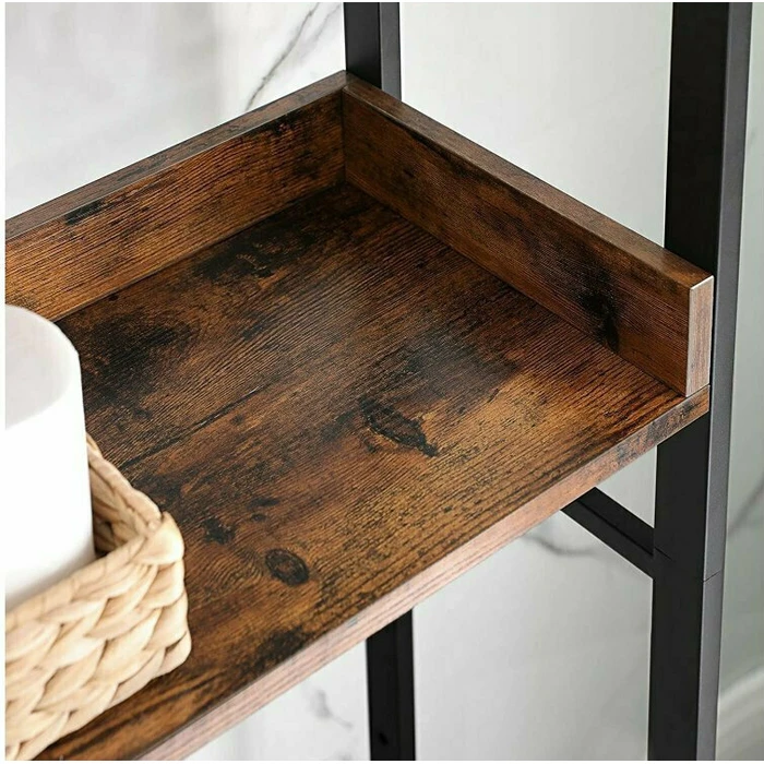 Vasagle Μεταλλική Εταζέρα Μπάνιου με 3 Ράφια 63 x 25 x 165 cm (BTS002B01) (VASBTS002B01)