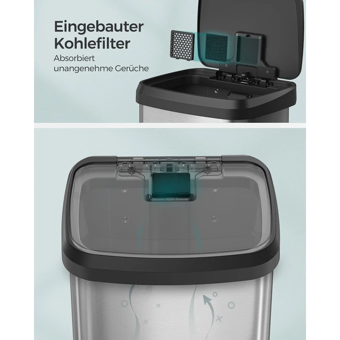 Kitchen Waste Bin SONGMICS 68L