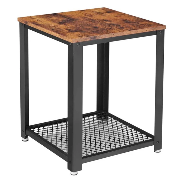 VASAGLE Auxiliary Metal Living Room Table 45 x 45 x 55 cm