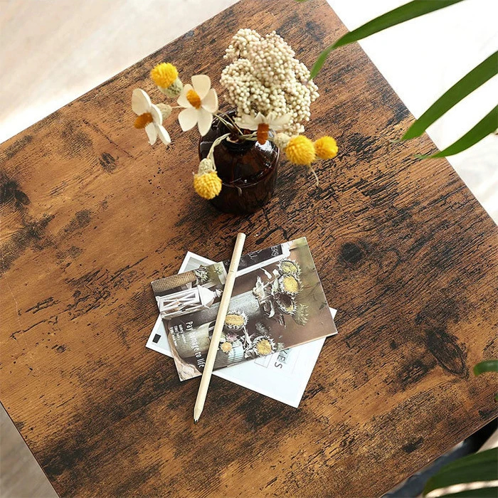 VASAGLE Βοηθητικό Μεταλλικό Τραπεζάκι Σαλονιού