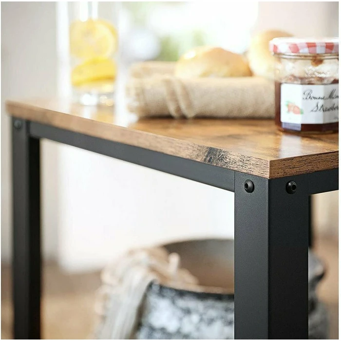 VASAGLE Auxiliary Metal Living Room Table 45 x 45 x 55 cm