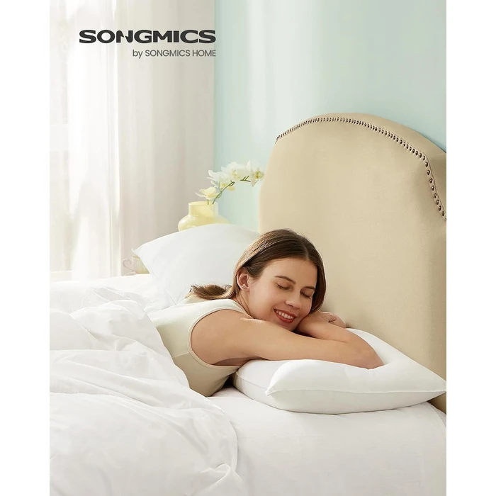 Songmics μαξιλαρι ύπνου 40 x 80 cm, βάρους 800 γραμμαρίων, λευκό (TBP001W01) (SNGTBP001W01)