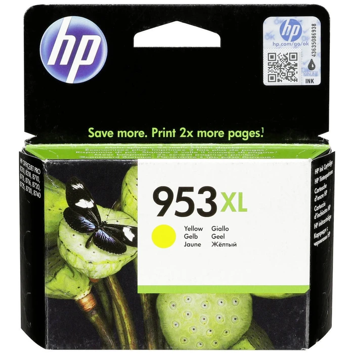HP 212X Cyan Ink Cartridge (W2121XC) - High Yield