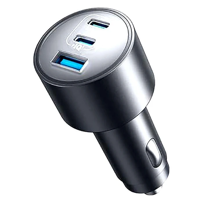 Anker Φορτιστής Αυτοκινήτου Nano 167.5W 3-Ports (2x USB-C, 1x USB-A) με Καλώδιο Type-C 1m - B2737HA1