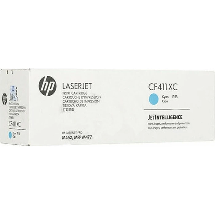HP Toner Cartridge Cyan Original LaserJet Contract CF411JC
