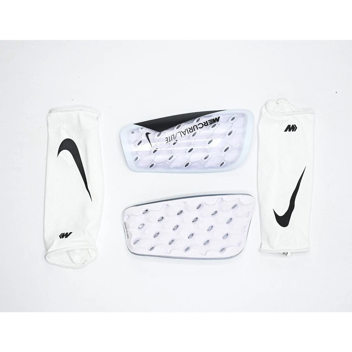 Nike Mercurial Lite DN3611-100 Επικαλαμίδες Ποδοσφαίρου Ενηλίκων Λευκό XL