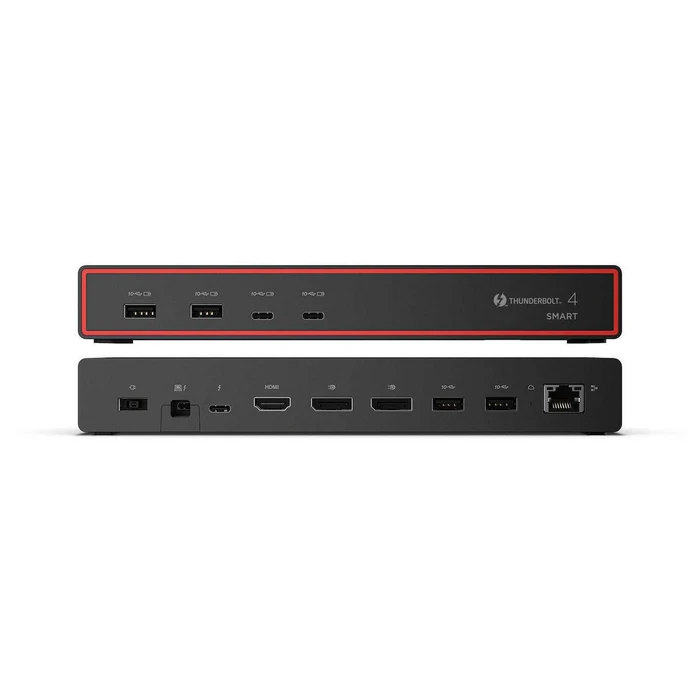 Lenovo ThinkPad Thunderbolt 4 Smart Dock Gen2 7500 Dock Docking Station με HDMI/DisplayPort 4K PD Ethernet και σύνδεση 4 Οθονών Μαύρο