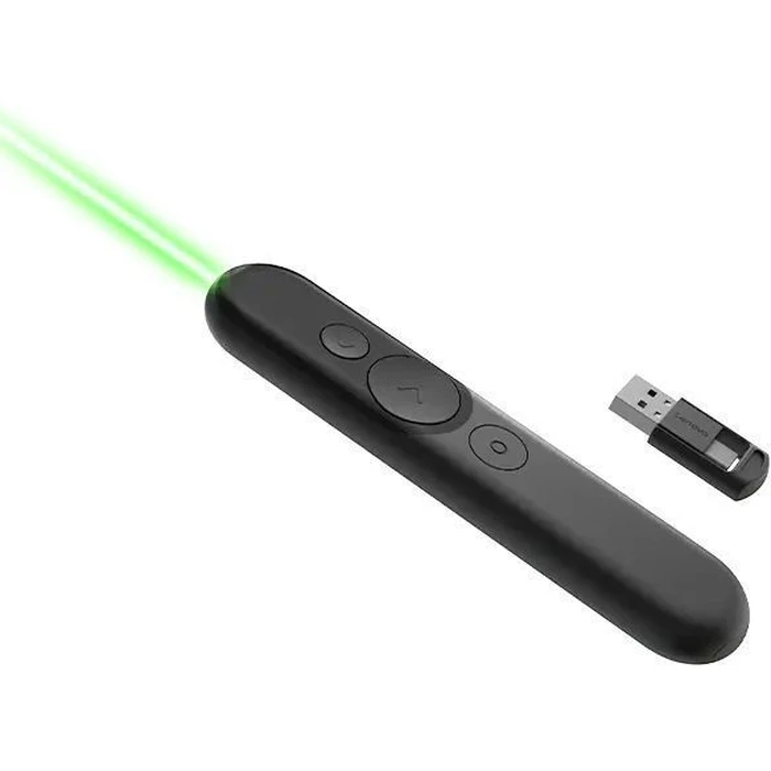 Lenovo Presenter Pilot Laser Rechargeable Presentation Remote σε Γκρι Χρώμα