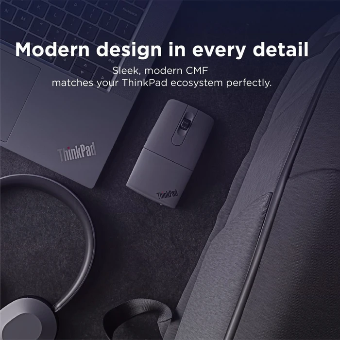 Lenovo ThinkPad Bluetooth Presenter Mouse Aura Edition (4Y51T62792) — Presenter ποντίκι Bluetooth, Χρώμα: Thunder Grey