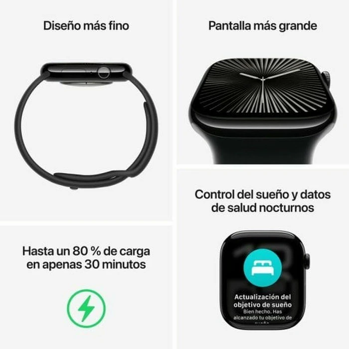 Smartwatch Apple Watch Series 10 GPS Cellular Silver 46 mm