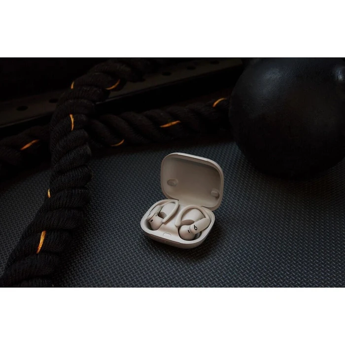 Beats Powerbeats Pro 2 In‑Ear Bluetooth Earphones (Handsfree) — Quick Sand; Apple H2, Heart Rate Monitor, ANC, Spatial Audio