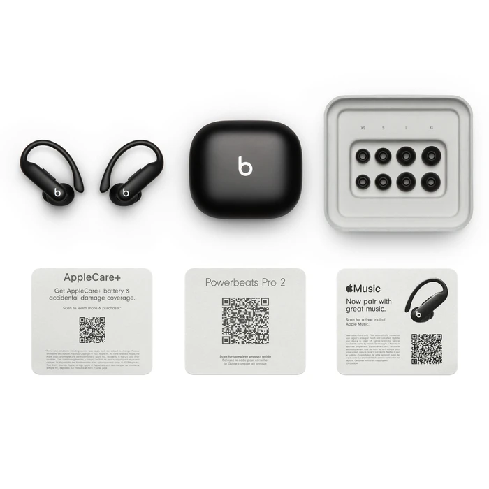 Beats Powerbeats Pro 2 In‑Ear Bluetooth Earphones (Handsfree) — Quick Sand; Apple H2, Heart Rate Monitor, ANC, Spatial Audio