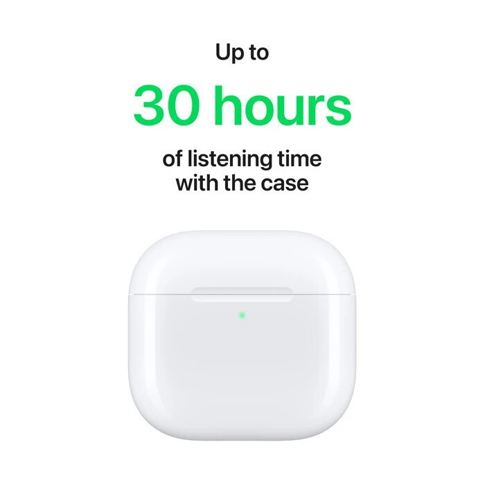 Apple AirPods 4 - Ακουστικά Bluetooth Earbud Λευκά