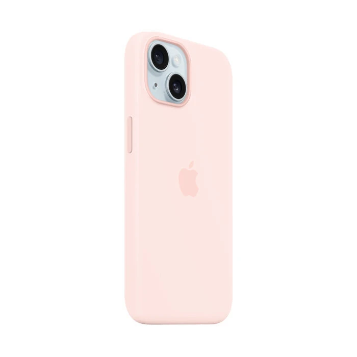 Apple Silicone Case With Magsafe Back Cover Σιλικόνης Ροζ (iPhone 15) MXPH3ZM/A