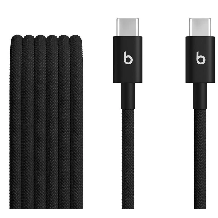 Apple Braided USB‑C Καλώδιο USB‑C 60W Μαύρο 1.5m MDGA4ZM/A