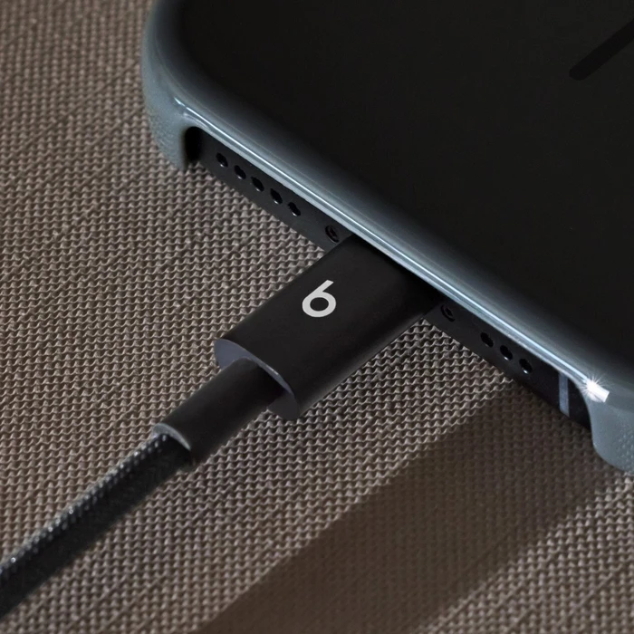 Apple Braided USB‑C Καλώδιο USB‑C 60W Μαύρο 1.5m MDGA4ZM/A