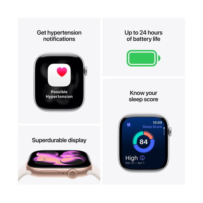 Apple Watch Series 11 GPS + Cellular 42 mm Γκρι