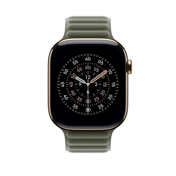 Apple Magnetic Link 46mm - M/L Fabric Band Sage Grey (Compatible with Apple Watch 44/45/46mm & Ultra 49mm) MGDL4ZM/A