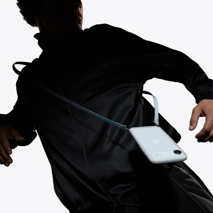 Apple Crossbody Strap Light Gray