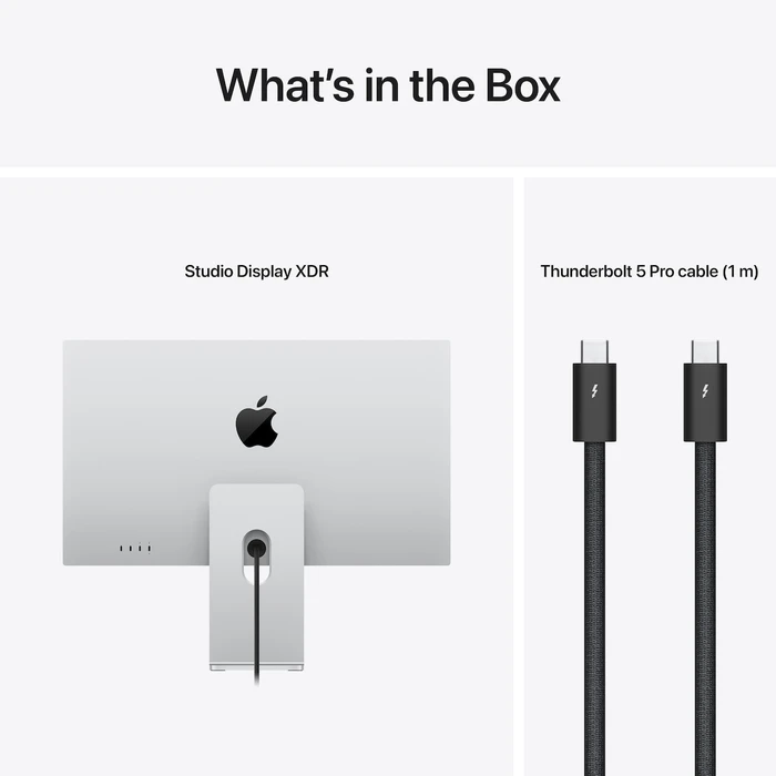 Apple Studio Display XDR HDR Οθόνη 27" 5120x2880 Λευκό Standard Glass με Βάση Ρύθμισης Κλίσης & Ύψους