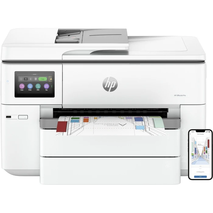 HP Officejet Pro 9730e Wide Format All in One Printer