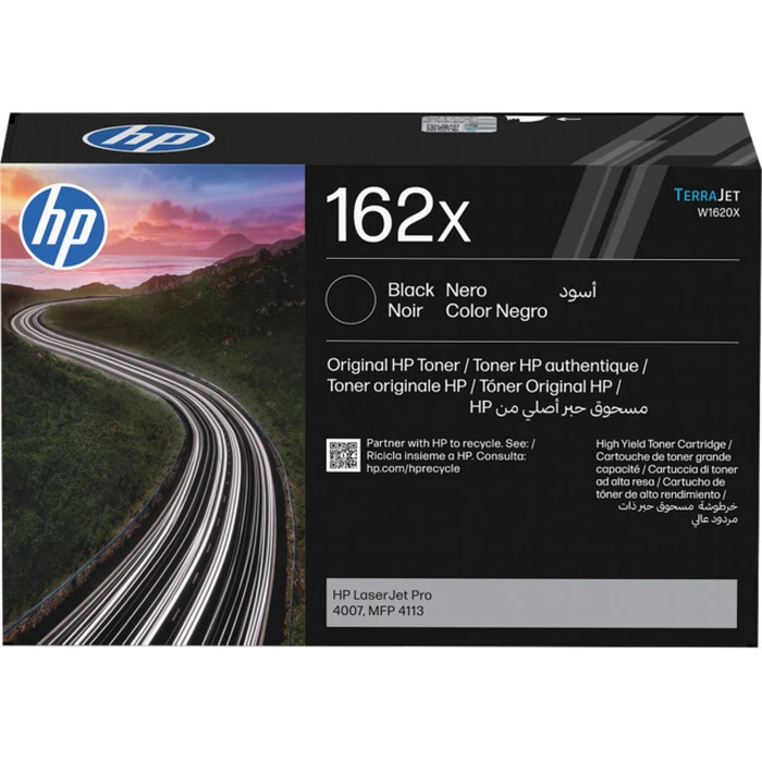 HP 162X Γνήσιο Μαύρο Toner Laser High Yield 10000 Σελίδων (MPN: W1620X)