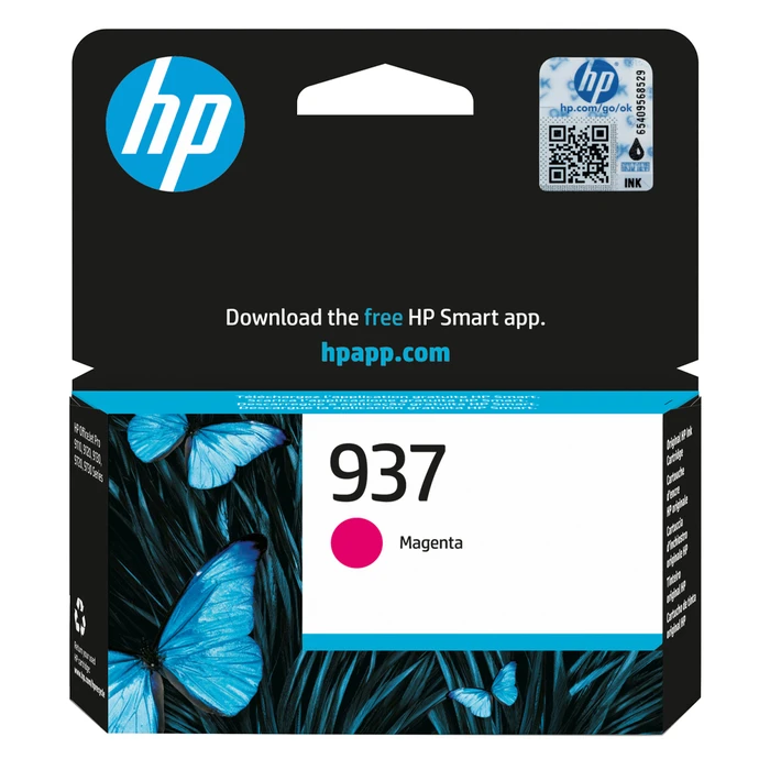 HP 937 Γνήσιο Μελάνι InkJet Ματζέντα (4S6W3NE)