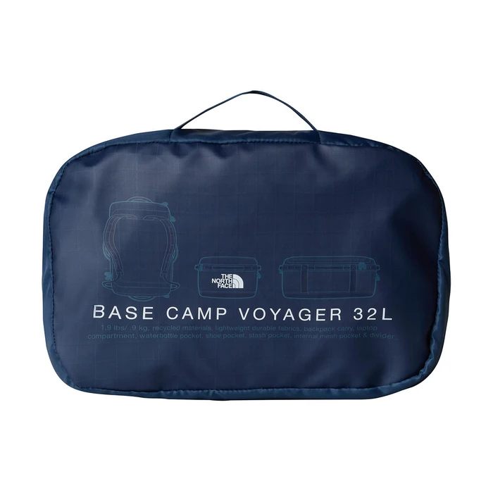 The North Face Base Σακίδιο Βουαγιάζ Πλάτης 32L Navy Υφασμάτινο NF0A52RR926
