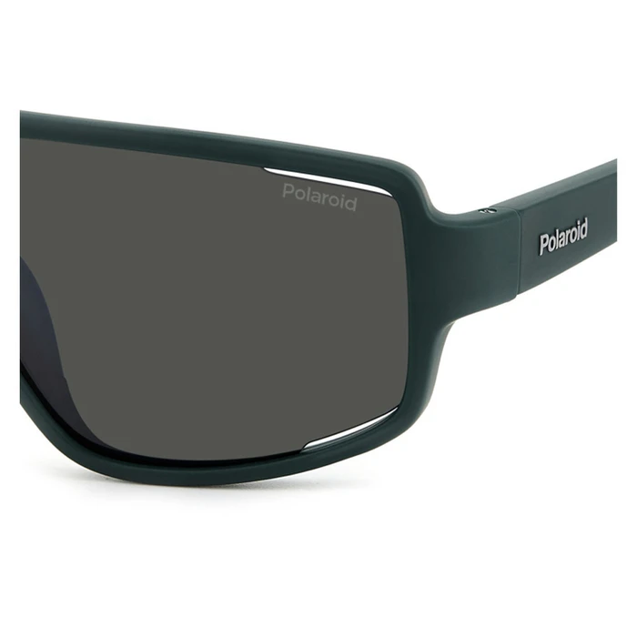 Polaroid Ανδρικά Γυαλιά Ηλίου με Πράσινο Κοκκάλινο Σκελετό και Μαύρο Polarized Φακό PLD7054/S DLD/M9