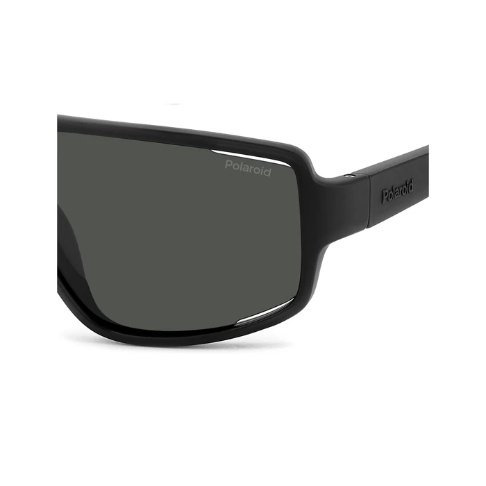 Polaroid Unisex Γυαλιά Ηλίου με Μαύρο Κοκκάλινο Σκελετό και Μαύρο Polarized Φακό PLD7054/S O6W/M9