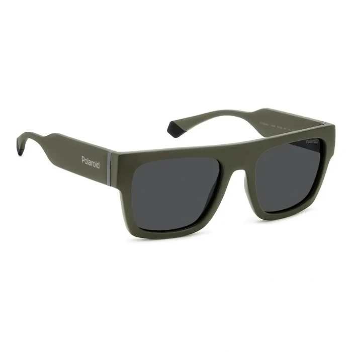 Polaroid Ανδρικά Γυαλιά Ηλίου με Πράσινο Κοκκάλινο Σκελετό και Γκρι Φακό PLD6224/S/X 3Y5/M9