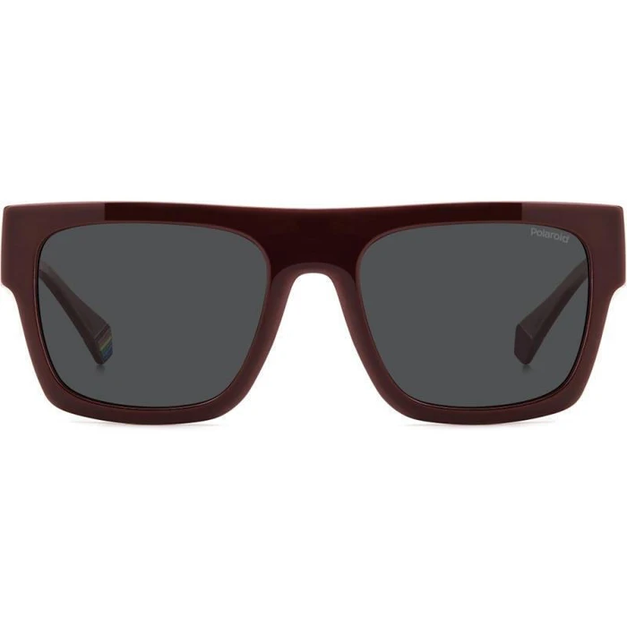 Polaroid Ανδρικά Γυαλιά Ηλίου με Μπορντό Σκελετό και Μπορντό Polarized Φακό PLD6224/S/X LHF/M9
