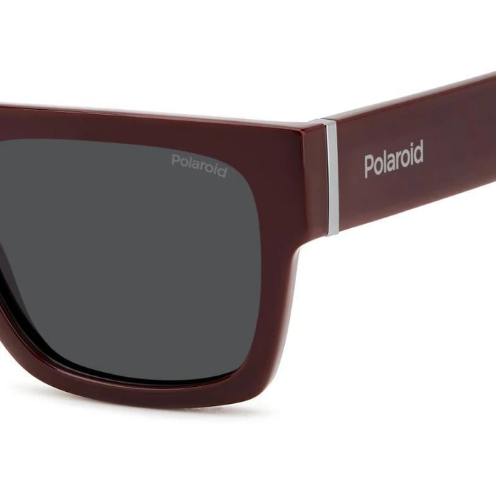 Polaroid Ανδρικά Γυαλιά Ηλίου με Μπορντό Σκελετό και Μπορντό Polarized Φακό PLD6224/S/X LHF/M9