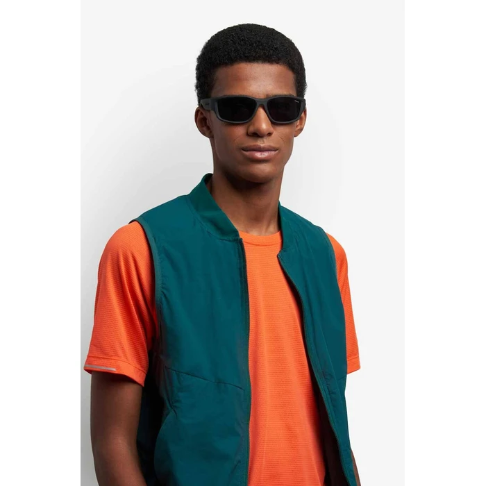 Polaroid Ανδρικά Γυαλιά Ηλίου με Μαύρο Κοκκάλινο Σκελετό και Μαύρο Φακό pld2166/s 003/M9