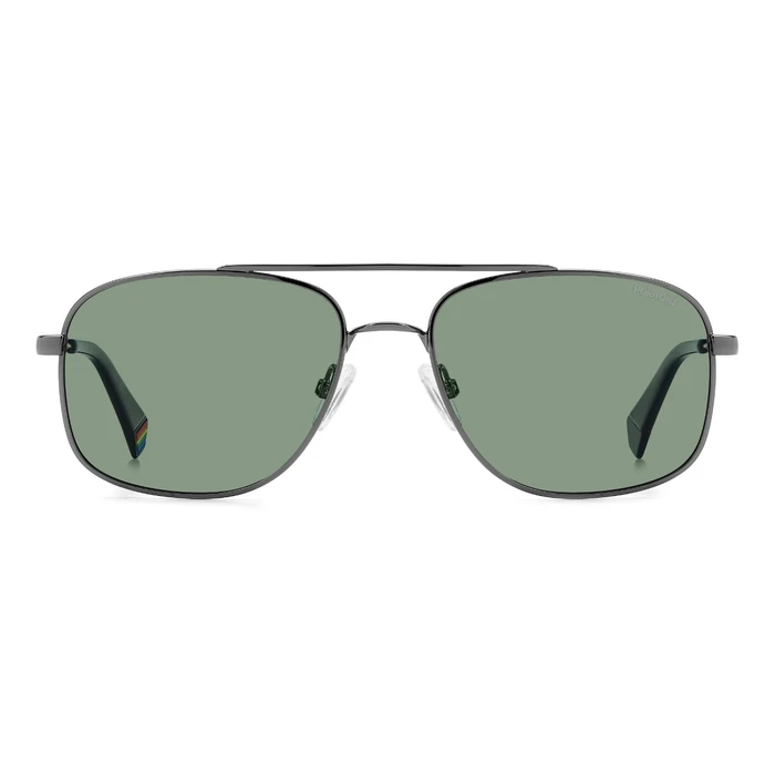 Polaroid Ανδρικά Γυαλιά Ηλίου με Γκρι Μεταλλικό Σκελετό και Γκρι Φακό PLD6235/S/X ASR/UC